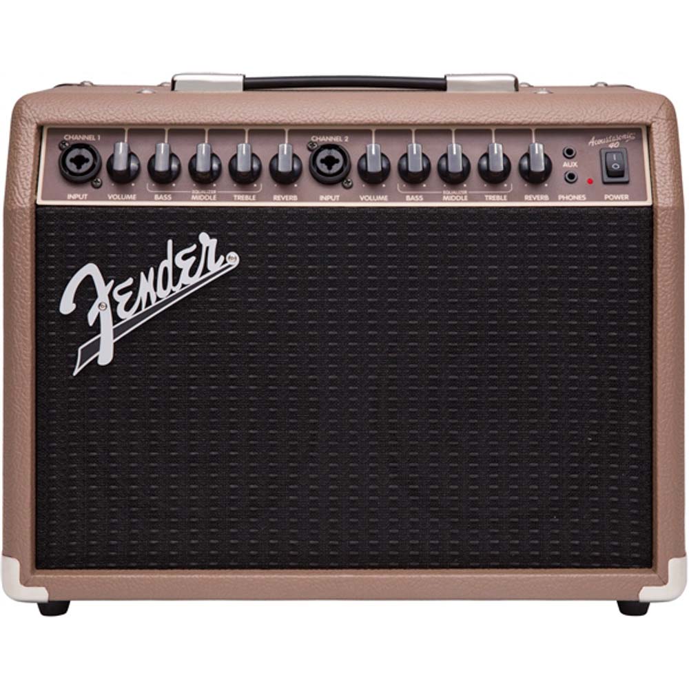 Fender Acoustasonic 40 - 40-watt Acoustic Amp-guitar amp-Fender- Hermes Music