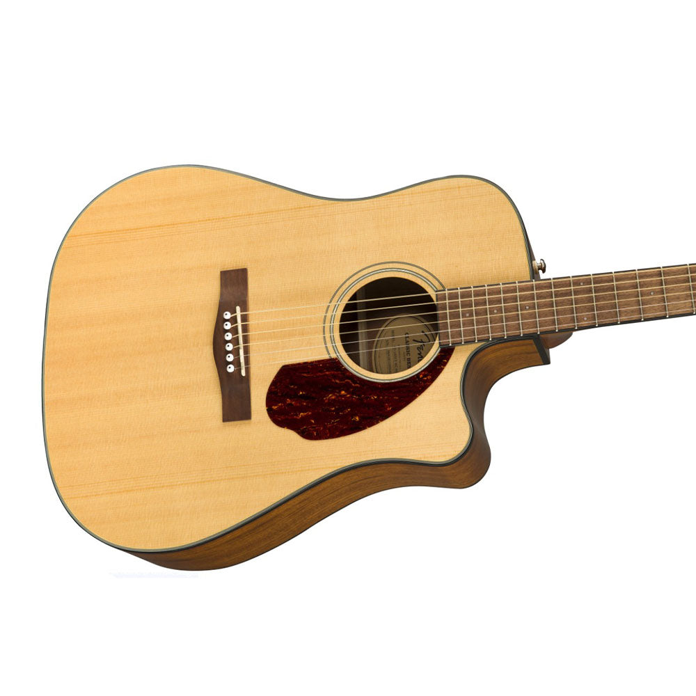 Fender CD-140SCE Dreadnought Acoustic/Electric Guitar Natural-guitar-Fender- Hermes Music