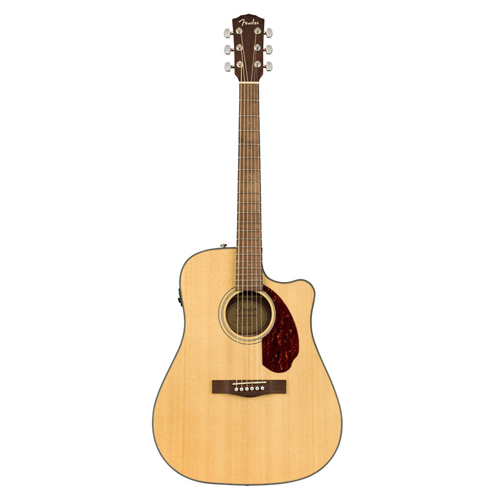 Fender CD-140SCE Dreadnought Acoustic/Electric Guitar Natural-guitar-Fender- Hermes Music