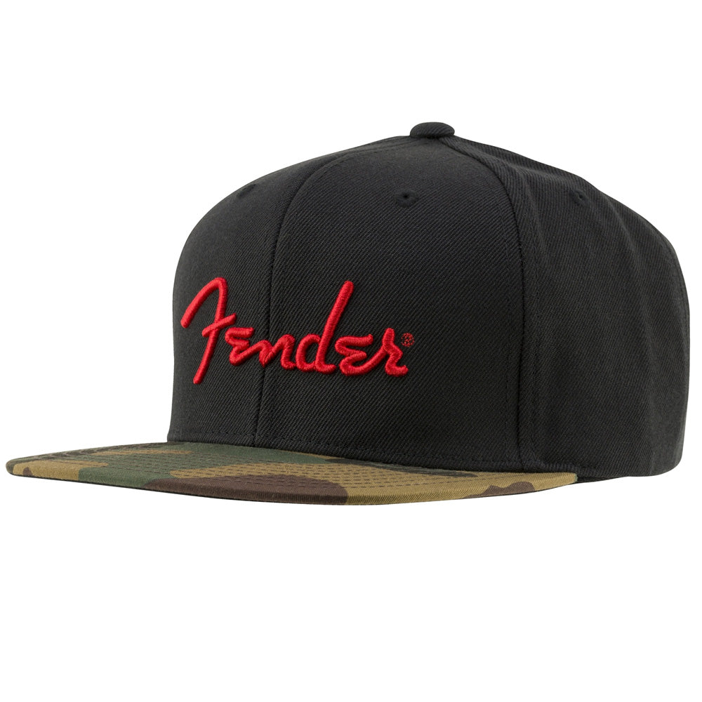 Fender Camo Flatbill Hat-Hats-Fender- Hermes Music