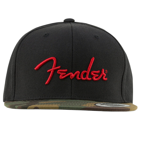 Fender Camo Flatbill Hat-Hats-Fender- Hermes Music