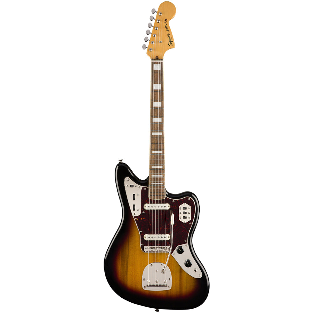 Fender Classic Vibe '70s Jaguar Sunburst-guitar-Fender- Hermes Music