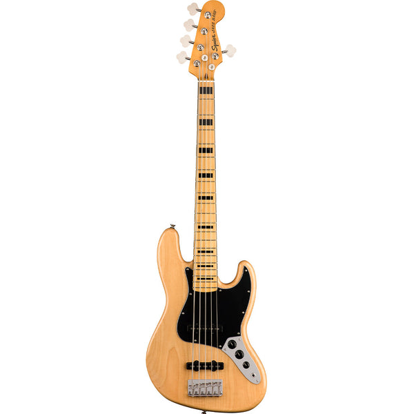 Fender Classic Vibe '70s Jazz Bass V Natural-bass-Fender- Hermes Music