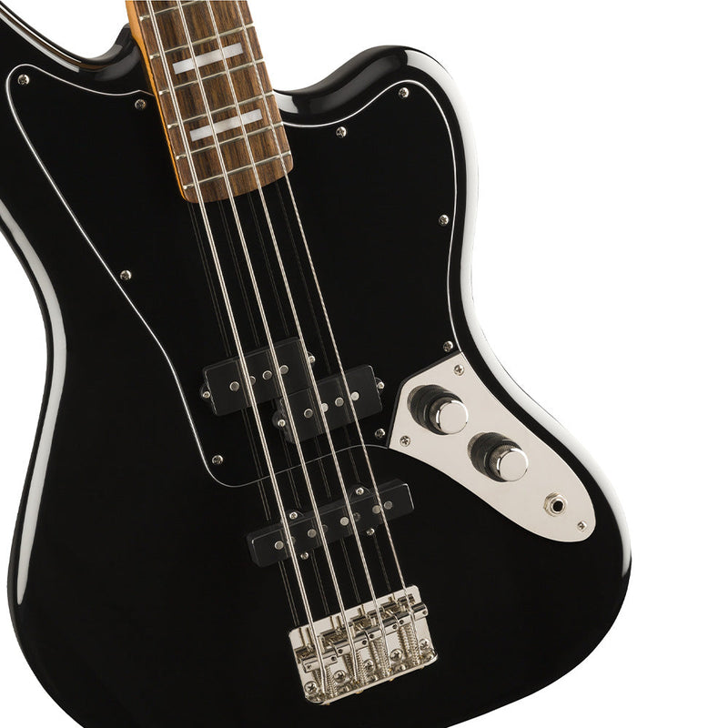 Fender Classic Vibe Jaguar Bass Black-bass-Fender- Hermes Music