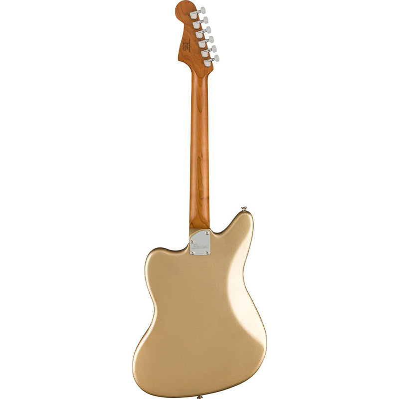 Fender Contemporary Jaguar HH ST Gold-guitar-Fender- Hermes Music