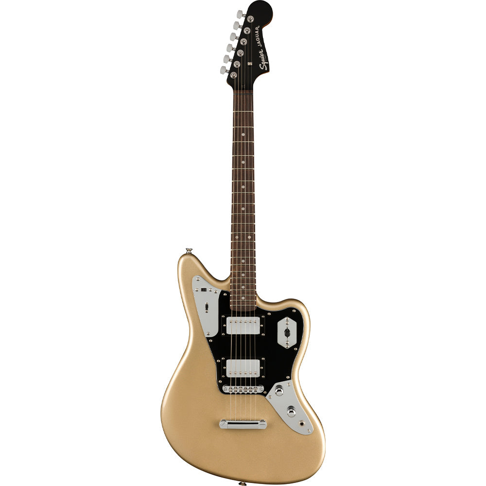 Fender Contemporary Jaguar HH ST Gold-guitar-Fender- Hermes Music