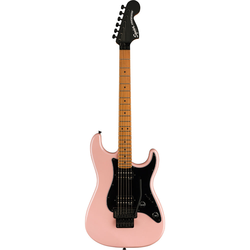 Fender Contemporary Stratocaster HH FR Pink-guitar-Fender- Hermes Music