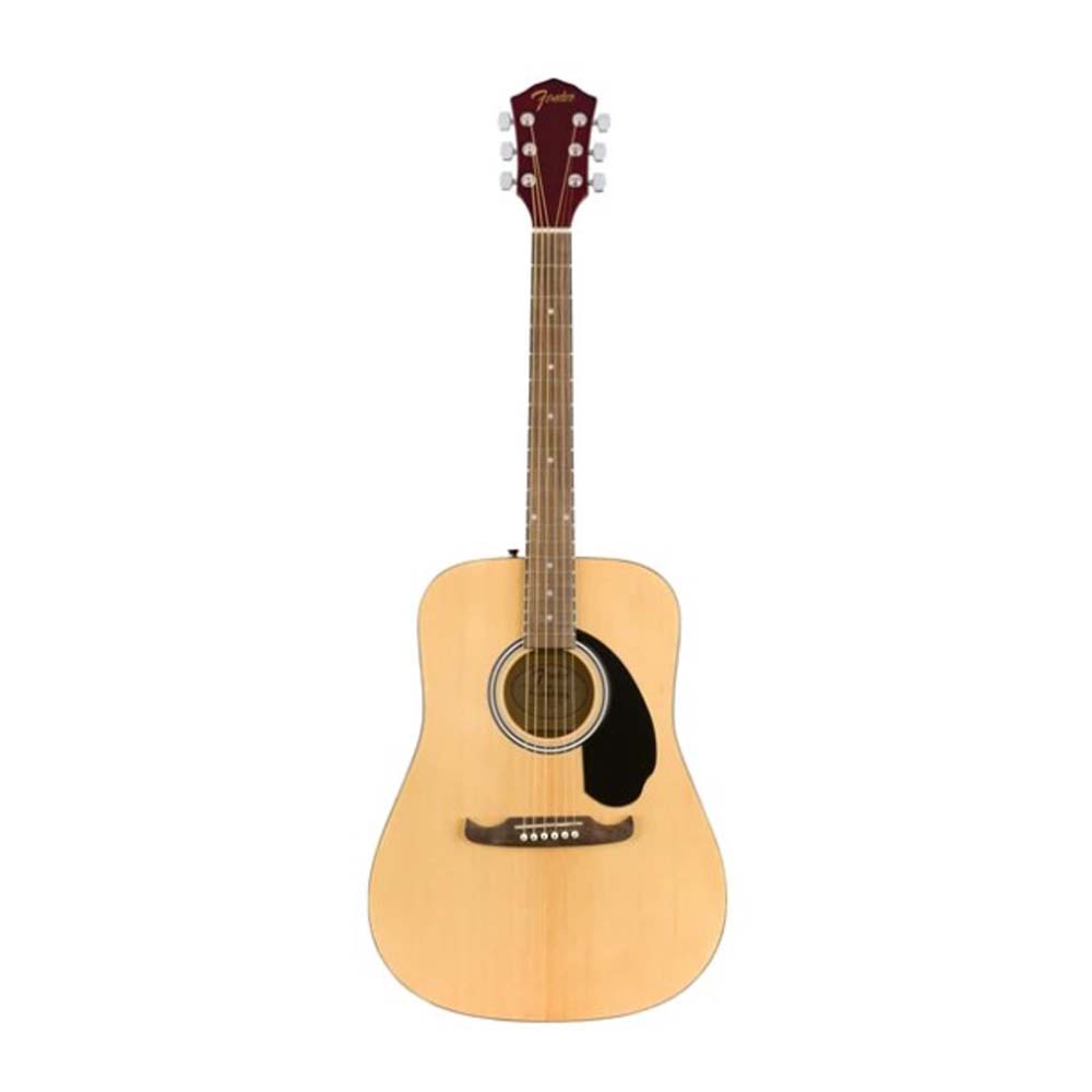 Fender FA-125 Dreadnought Acoustic Guitar Walnut Natural-guitar-Fender- Hermes Music