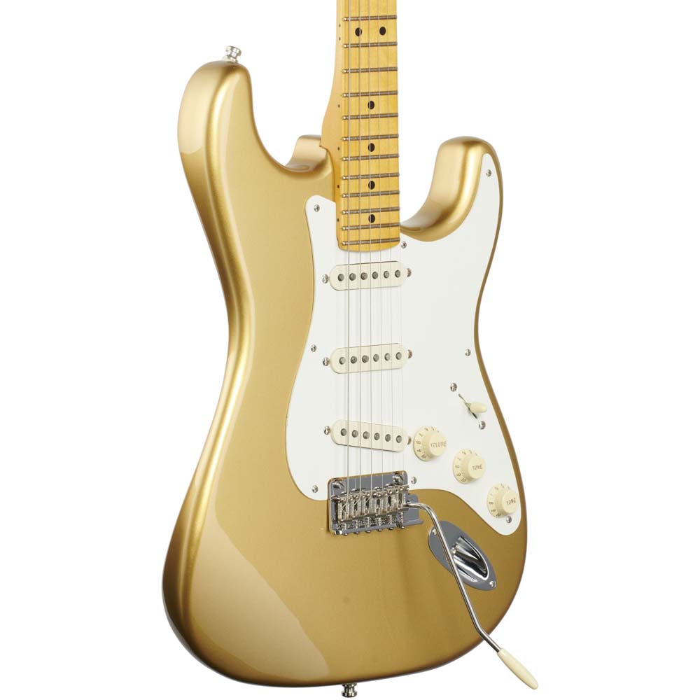 Fender Lincoln Brewster Stratocaster Maple Fingerboard Electric Guitar Aztec Gold-guitar-Fender- Hermes Music