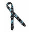 Fender Monogrammed Strap Black/Light Grey/Blue 099-0681-502-accessories-Fender- Hermes Music