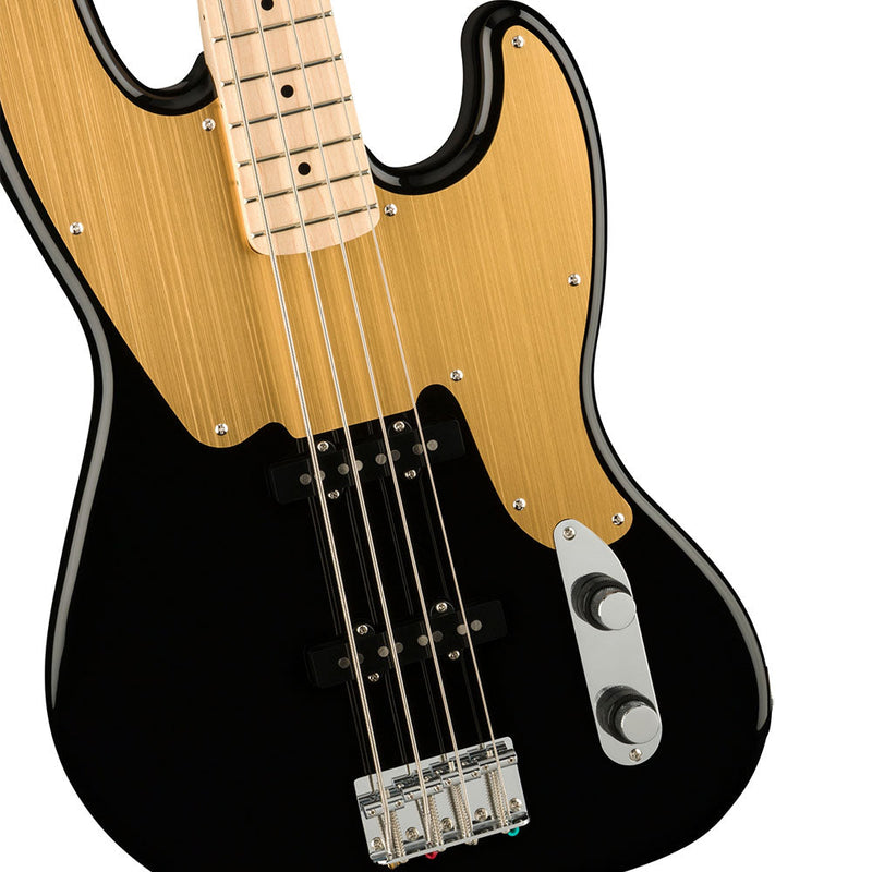 Fender Paranormal Jazz Bass '54 Black-bass-Fender- Hermes Music
