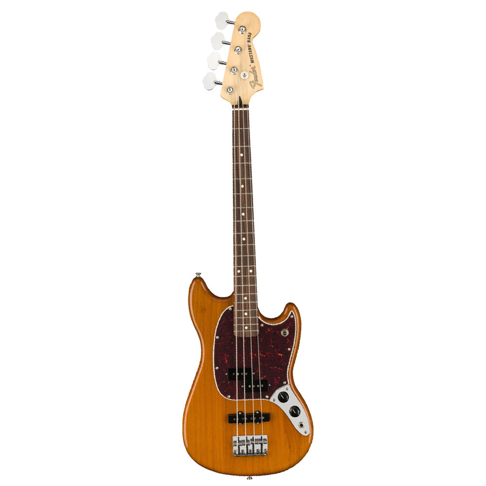 Fender Player Mustang Bass PJ Aged Natural-bass-Fender- Hermes Music