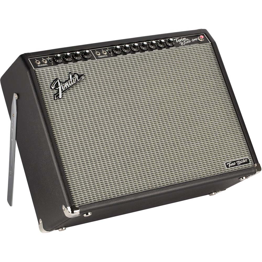 Fender Tone Master Twin Reverb 200W 2x12 Guitar Combo Amp Black-guitar amp-Fender- Hermes Music