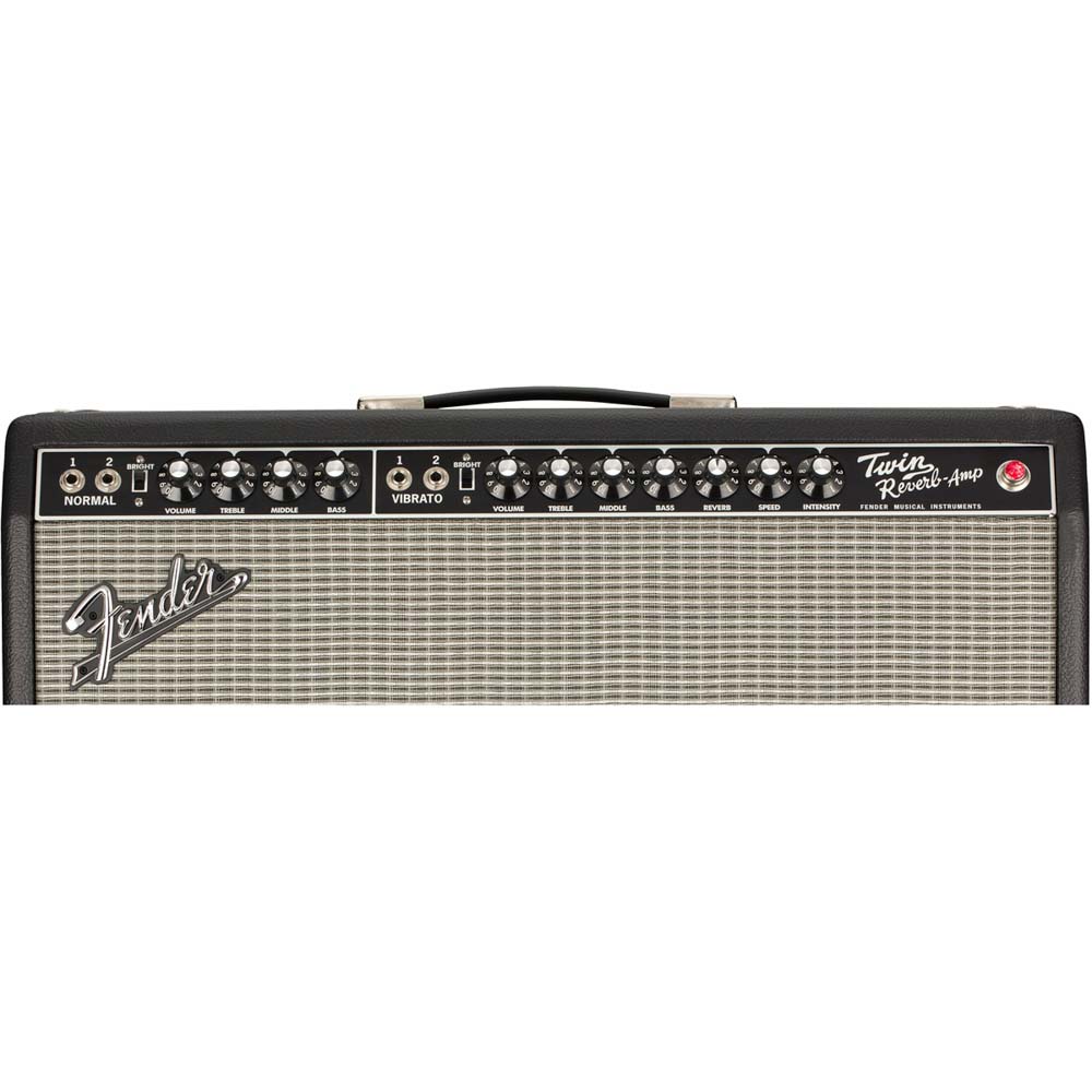 Fender Tone Master Twin Reverb 200W 2x12 Guitar Combo Amp Black-guitar amp-Fender- Hermes Music