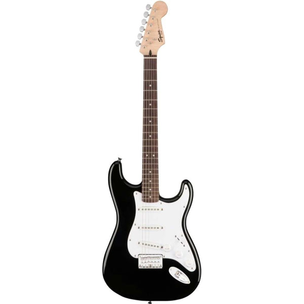 Fender® Squier Bullet Strat Electric Guitar Black-guitar-Fender- Hermes Music