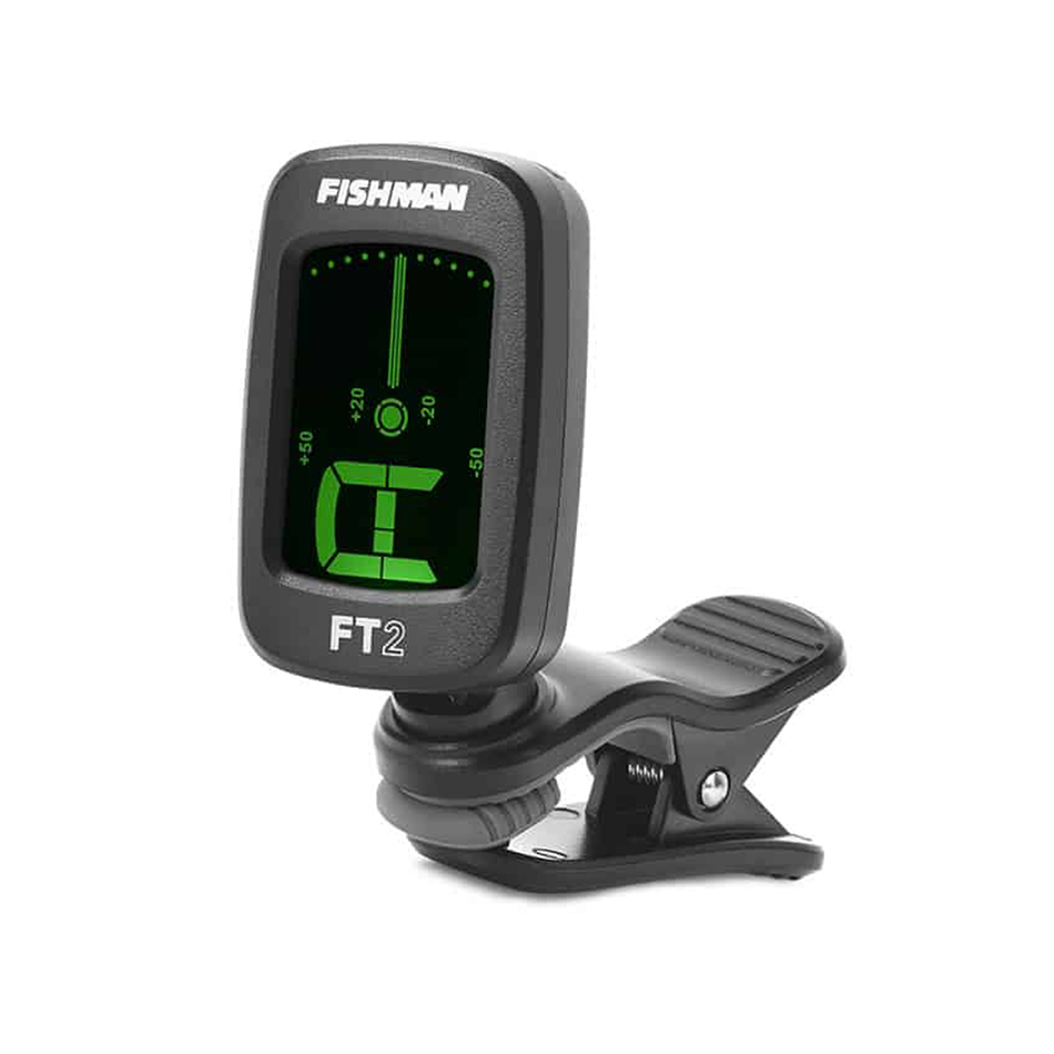 Fishman FT2 Flip on Tuner Fully Chromatic-Electronic Tuners-Fishman- Hermes Music