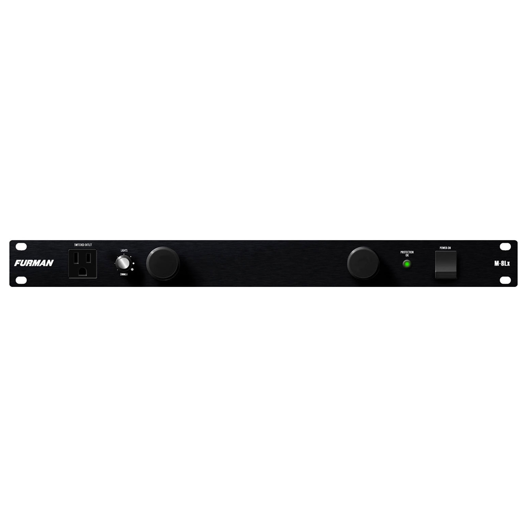 Furman M-8LX 15A STD Power Conditioner with Lights-lighting-Furman- Hermes Music