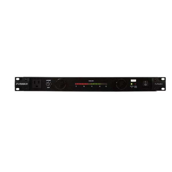 Furman PL-PLUS C 15A Power Conditioner with Voltmeter-Power Equipment-Furman- Hermes Music