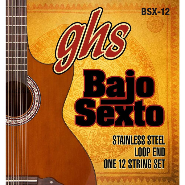 GHS Cuerdas Para Bajo Sexto BSX-12-accessories-GHS Strings- Hermes Music