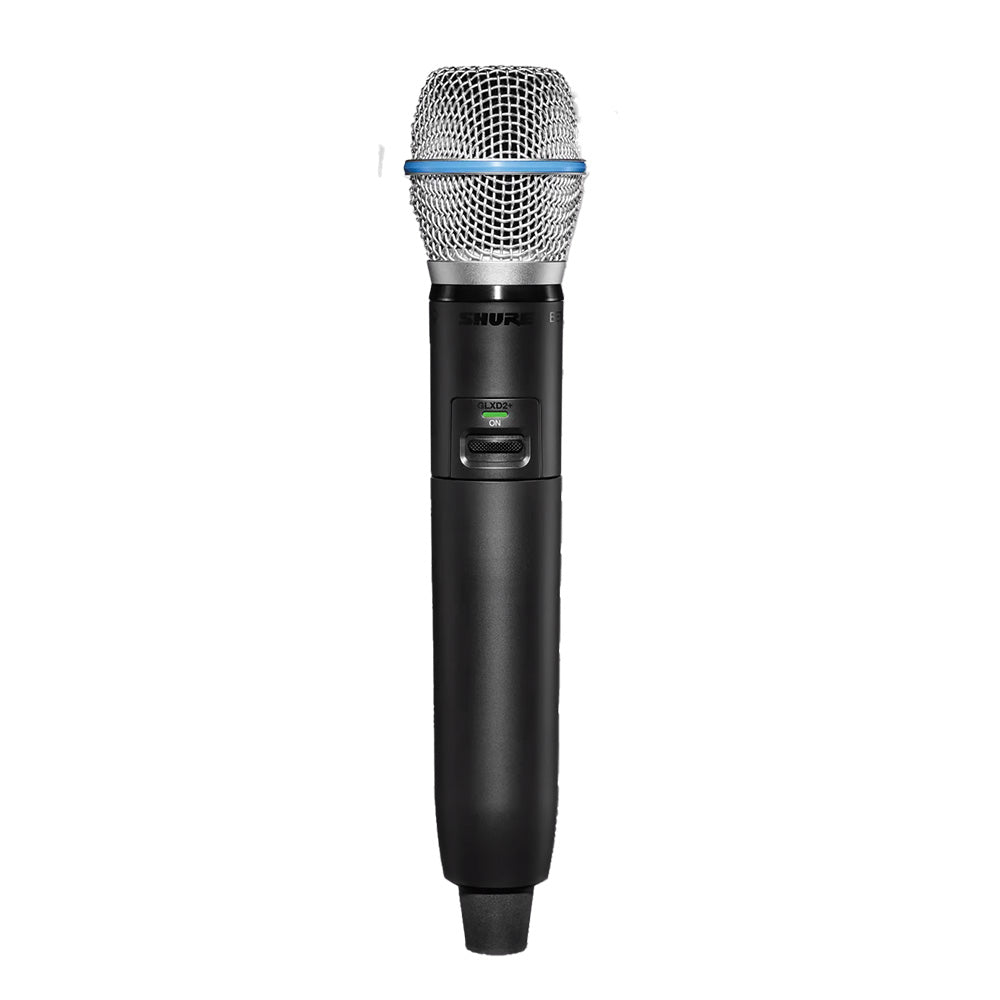 Shure GLXD24+/B87A-Z3 Digital Wireless Handheld System with BETA®87A Vocal Microphone