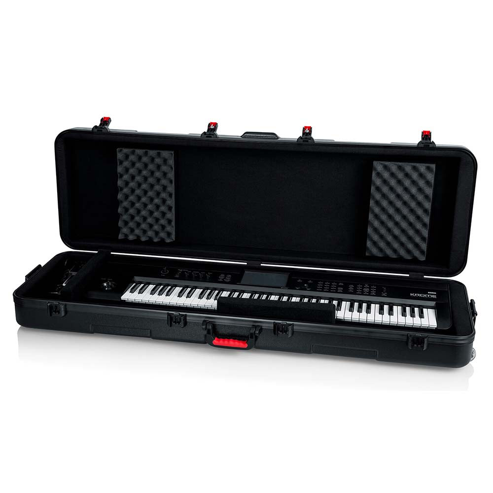 Gator TSA Series Molded Polyethylene Keyboard Case with Wheels-case-Gator- Hermes Music