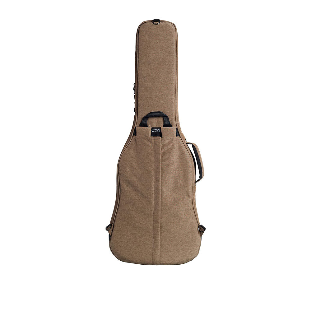 Gator Transit Series Acoustic Guitar Gig Bag with Light Grey Exterior-accessories-Gator- Hermes Music