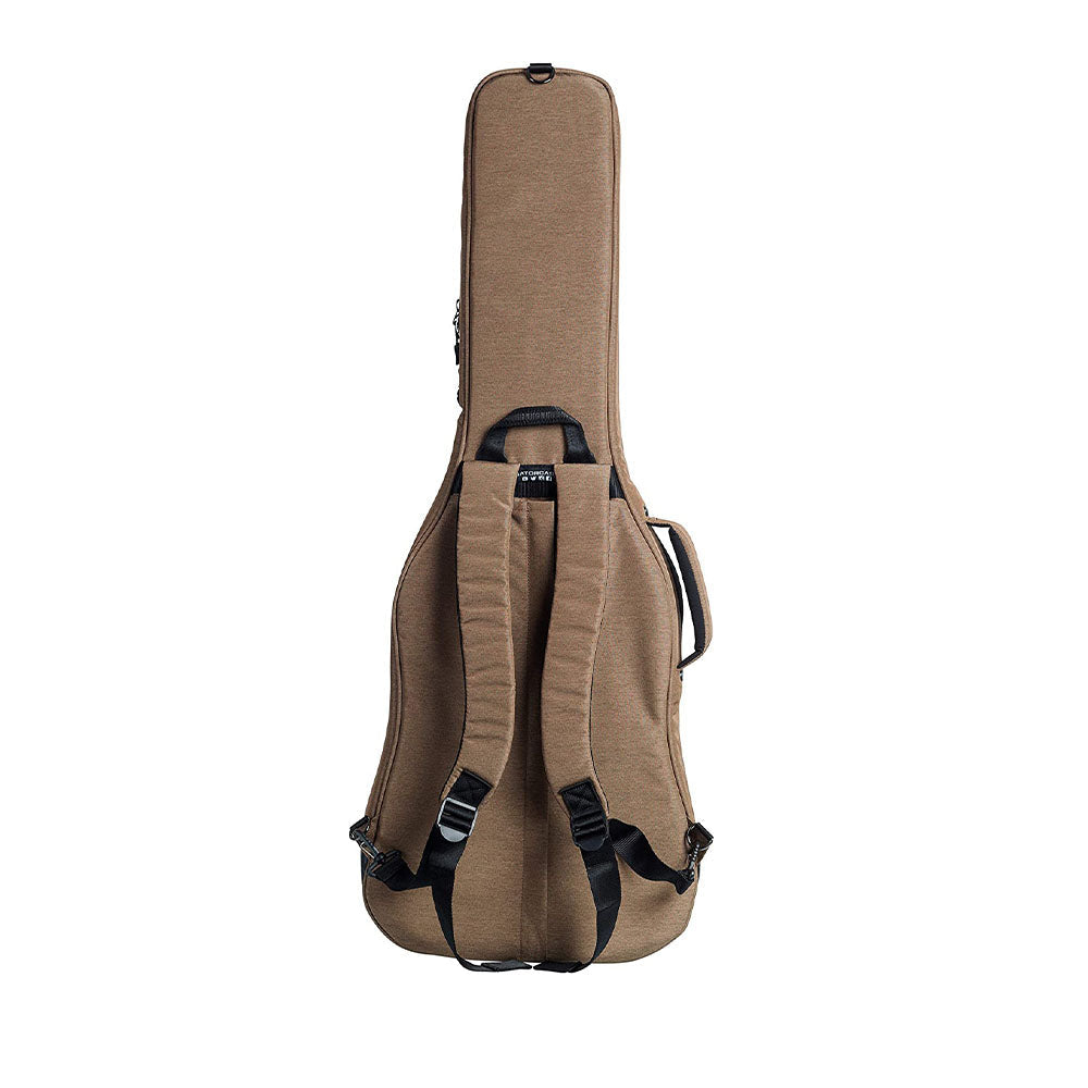 Gator Transit Series Acoustic Guitar Gig Bag with Light Grey Exterior-accessories-Gator- Hermes Music