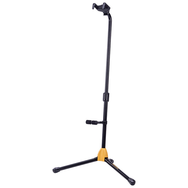 Hercules GS412BPLUS Auto Grip System Single Guitar Stand with Backrest-accessories-Hercules- Hermes Music