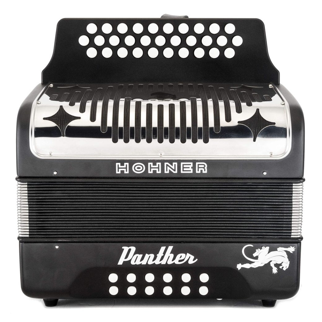 Hohner Panther FBE with APS Gig Bag-accordion-Hermes Music- Hermes Music