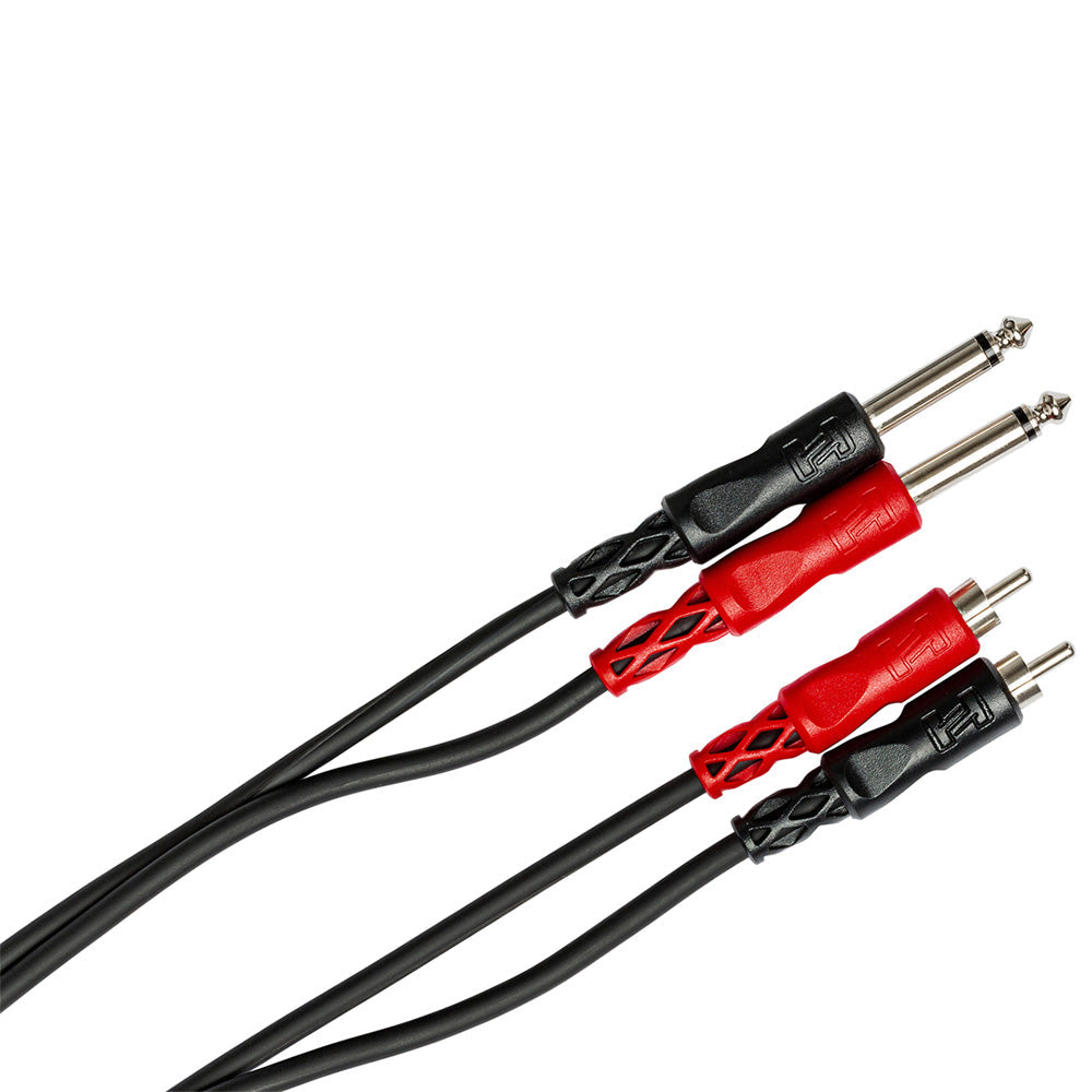 Hosa Technology CPR-201 Dual Cable 1/4