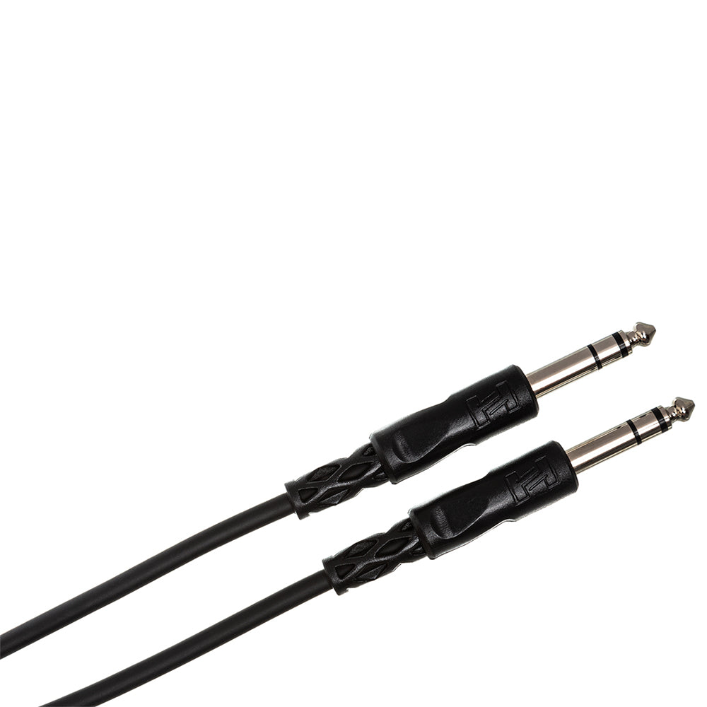 Hosa Technology CSS-110 1/4 Male to 1/4 Male Stereo 10'-Cables-Hosa Technology- Hermes Music