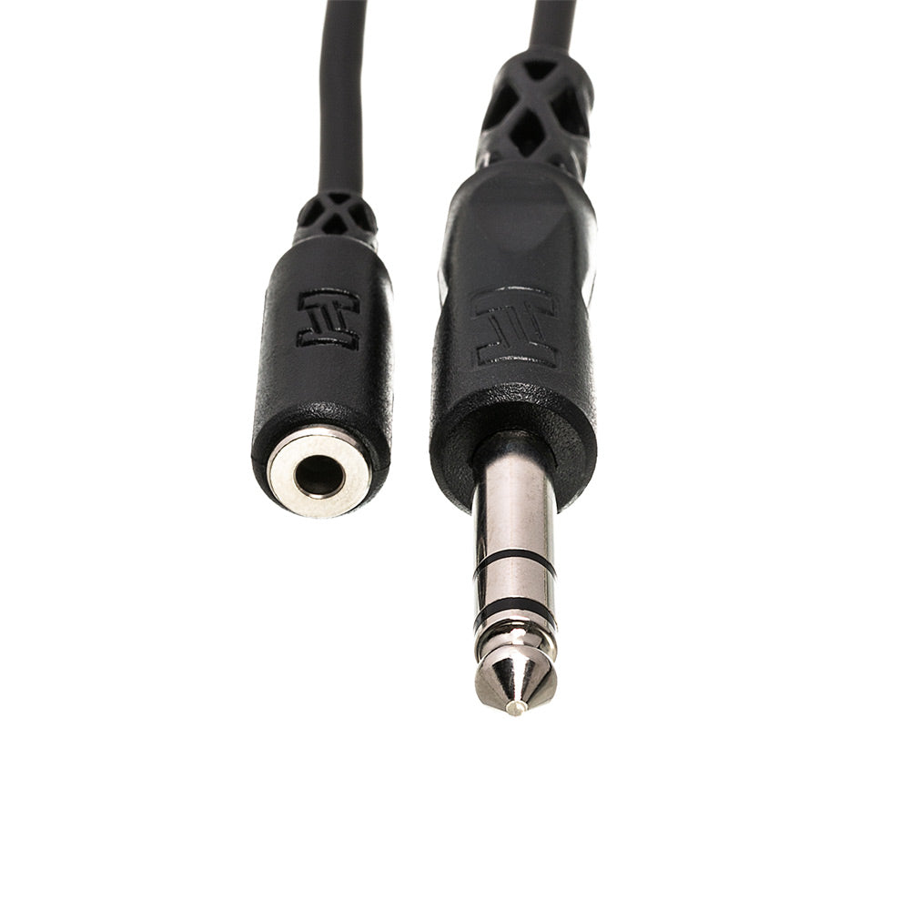 Hosa Technology MHE-325 3.5mm TRS Female to 1/4-inch TRS Male Extension Cable - 25 foot-accessories-Hosa Technology- Hermes Music