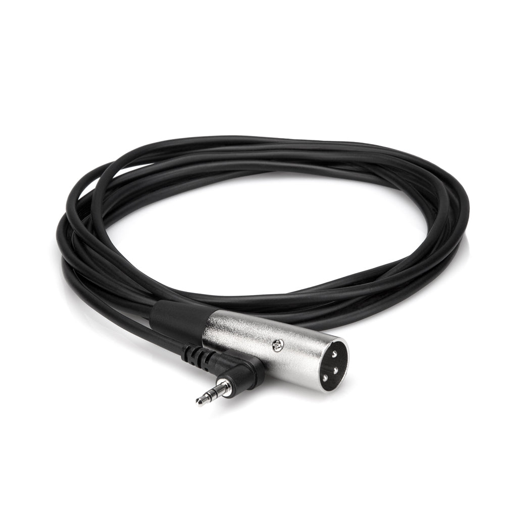 Hosa Technology Microphone Cable Right-angle 3.5 mm TRS to XLR3M-accessories-Hosa Technology- Hermes Music