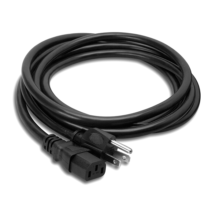 Hosa Technology PWC-408 Power Cord-Cables-Hosa Technology- Hermes Music