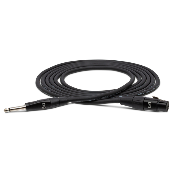 Hosa Technology Pro Microphone Cable XLR3F to TS 10ft-accessories-Hosa Technology- Hermes Music