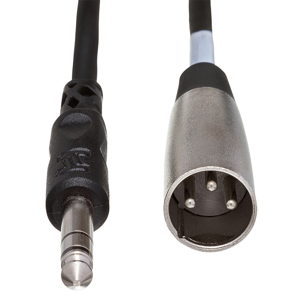 Hosa Technology STX-103M 1/4 In TRS to XLR3M Balanced Cable 3'-Cables-Hosa Technology- Hermes Music