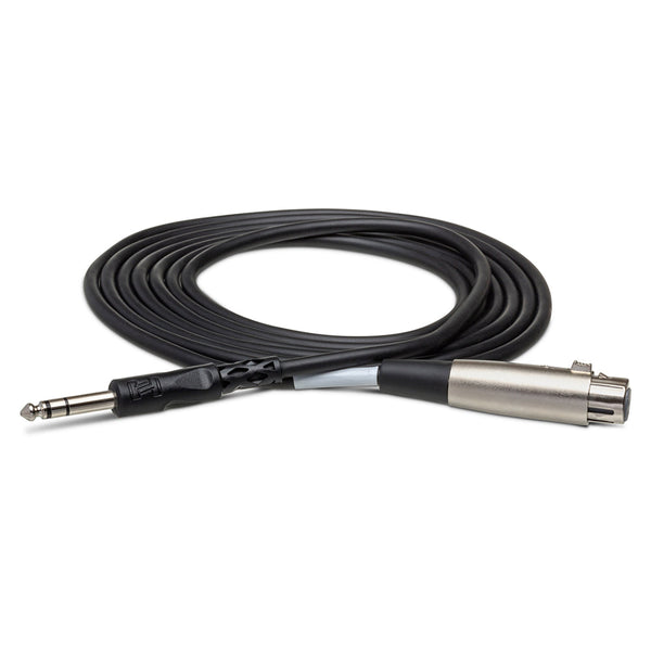Hosa Technology STX-105F XLR3F to 1/4 in TRS, 5ft-Cables-Hosa Technology- Hermes Music