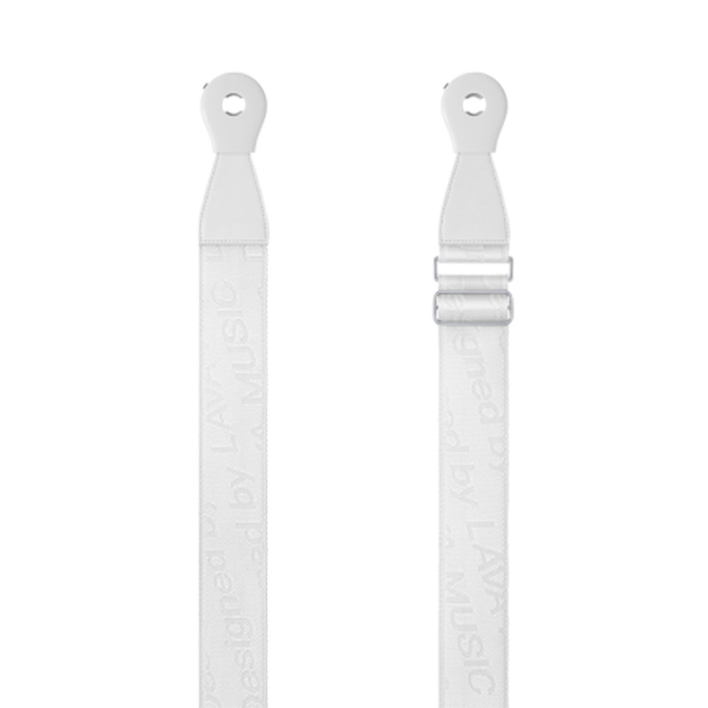 Lava Music White Ideal Strap 2 for Blue Lava Guitar-Guitar Accessories-Lava Music-Hermes Music