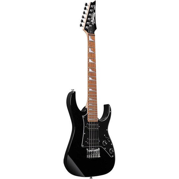 Ibanez GRGM21BKN 3/4 Size Mikro Electric Guitar Black-guitar-Ibanez- Hermes Music