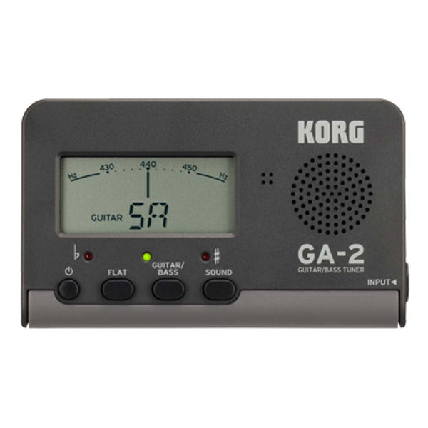 Korg GA-2 Guitar/Bass Tuner-accessories-Korg- Hermes Music