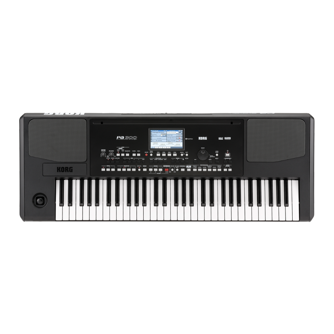 Korg Pa300 61-Key Professional Keyboard Arranger with 16-Track Sequencer-Keyboards-Korg- Hermes Music