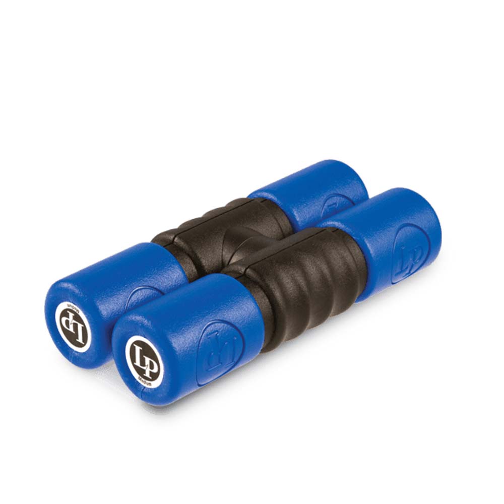 Latin Percussion LP441T-M Blue Twist Shakers-Hand Percussion-Latin Percussion- Hermes Music