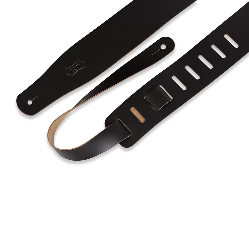 Levy Guitar Strap Black-Guitar Straps-Levy- Hermes Music