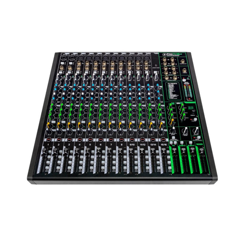 Mackie ProFX16v3 16-Channel 4-Bus Professional Effects Mixer with USB-mixer-Mackie- Hermes Music