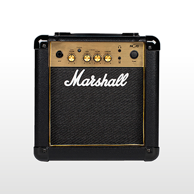 Marshall M-MG10G-U 10 Watt 1x6.5 Combo with 2 Channels and MP3 Input-amplifier-Marshall- Hermes Music