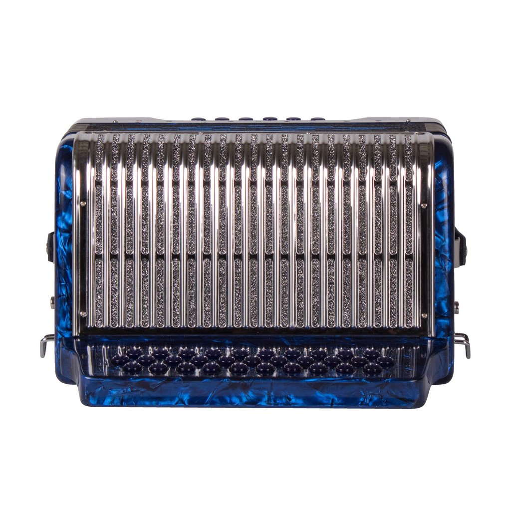 Montanari 3112 MG Accordion No Switch EAD Blue-accordion-Montanari- Hermes Music