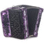 Combo Montanari CM II 3412 con Micrófono Harmonik FBE Purple-accordion-Hermes Music- Hermes Music