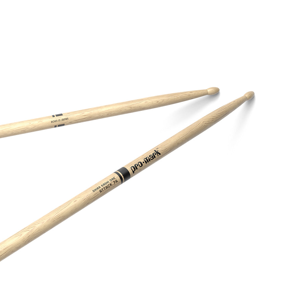 D'Addario PW7AW Shira Kashi Oak 7A Wood Tip Drumstick-drum sticks-Daddario-Hermes Music