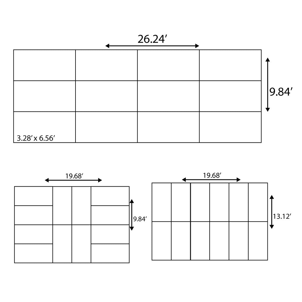 Package of 12-piece Global Truss GT 2 Stage-bundle-Global Truss- Hermes Music