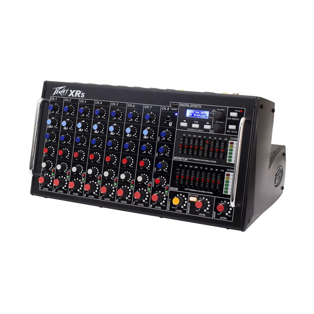 Peavey XR-S 9-Channel 1500W Powered Mixer with Auto-Tune-mixer-Peavey- Hermes Music